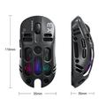 T-WOLF X3 Tri-Mode -pelihiiri eSportsille - hopea