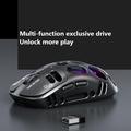 T-WOLF X3 Tri-Mode -pelihiiri eSportsille - hopea