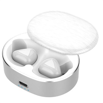 TWS Kosketuksella Ohjailtavat Bluetooth-Kuulokkeet T50 - Valkoinen