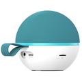 T97 Lasten karaokemikrofoni Bluetooth-kaiuttimella ja subwooferilla - vihreä