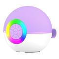 T97 Lasten karaokemikrofoni Bluetooth-kaiuttimella ja subwooferilla - violetti