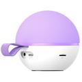 T97 Lasten karaokemikrofoni Bluetooth-kaiuttimella ja subwooferilla - violetti