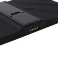 TCL Tab 10s Silikonikotelo potkukiinnikkeellä - Musta