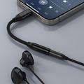 TIANSTON iPhonelle 15 Type-C uros 3.5mm naaras kuulokesovitin äänikaapeli