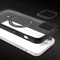 JTLegend DX Mag iPhone 14 Pro -hybridikotelo - Läpinäkyvä