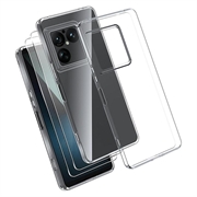 Sony Xperia 1 VIII TPU Suojakuori & 2x Panssarilasi - 9H - Kirkas