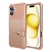 iPhone 17 TPU-kotelo Korttikotelolla - Sininen