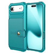 iPhone Air TPU-kotelo Korttikotelolla - Turkoosi