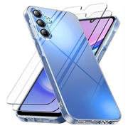 Samsung Galaxy A17/A26 TPU Suojakuori & 2x Panssarilasi - 9H - Kirkas