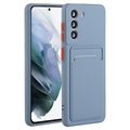 Samsung Galaxy S21 5G TPU Suojakuori Korttitelineellä