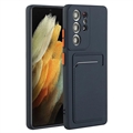 Samsung Galaxy S23 Ultra 5G TPU Suojakuori Korttitelineellä