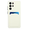 Samsung Galaxy S23 Ultra 5G TPU Suojakuori Korttitelineellä