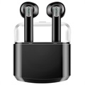 TWS Mode Bluetooth Earphones with Charging Case BTH-X8 - Black