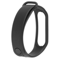 Tactical 820 Xiaomi Mi Smart Band 7 Pehmeä Silikoniranneke - Musta