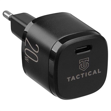 Tactical Base Plug Mini USB-C Seinälaturi 20W - Musta