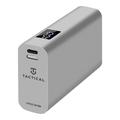 Tactical EDC Brick 9600mAh Power Bank - USB-C, USB-A - harmaa