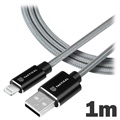 Tactical Fast Rope Latauskaapeli - USB-A/Lightning - 1m