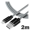 Tactical Fast Rope Latauskaapeli - USB-A/Lightning - 2m