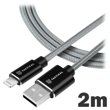 Tactical Fast Rope Latauskaapeli - USB-A/Lightning - 0.3m