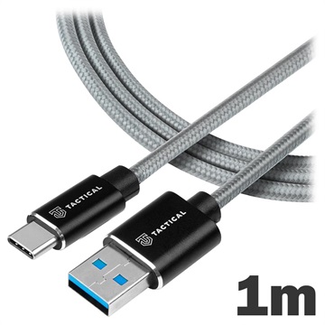 Tactical Fast Rope Latauskaapeli - USB-A/USB-C - 1m