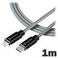 Tactical Fast Rope Latauskaapeli - USB-C/Lightning - 1m