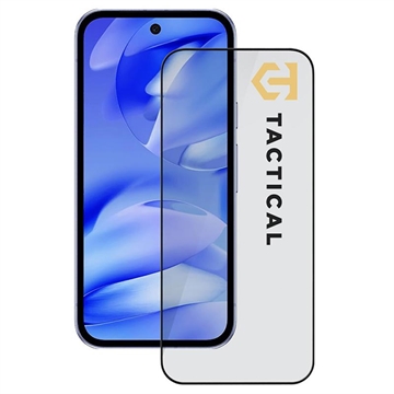 Google Pixel 9a Tactical Glass Shield 5D Panssarilasi - musta reuna