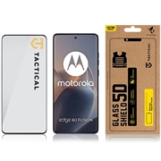 Motorola Edge 60 Fusion Tactical Glass Shield 5D Panssarilasi - musta reuna
