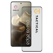 Motorola Edge 60 Pro Tactical Glass Shield 5D Panssarilasi - musta reuna