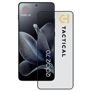 Motorola Edge 70 Tactical Glass Shield 5D Panssarilasi - musta reuna