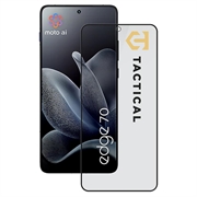 Motorola Edge 70 Tactical Glass Shield Privacy Stealth 5D Panssarilasi - 9H - musta reuna