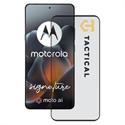 Motorola Signature Tactical Glass Shield 5D Panssarilasi - musta reuna