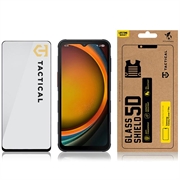 Samsung Galaxy Xcover7 Pro Tactical Glass Shield 5D Panssarilasi - musta reuna