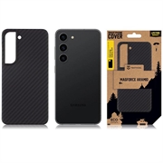 Tactical MagForce Samsung Galaxy S23 5G Suojakotelo - Hiilikuitu / Musta