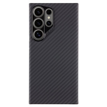 Samsung Galaxy S24 Ultra Tactical MagForce Suojakotelo - Hiilikuitu - Musta
