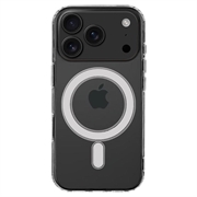 iPhone 17 Pro Tactical MagForce Hybridikotelo - Läpinäkyvä