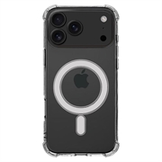 iPhone 17 Pro Max Tactical MagForce Plyo kotelo vahvistetut kulmat ja MagSafe - Kirkas