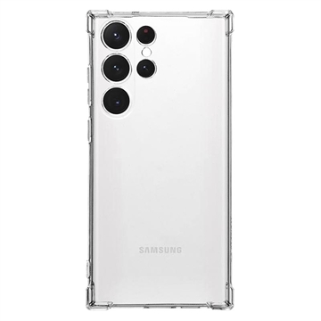 Tactical Plyo Samsung Galaxy S23 Ultra 5G TPU-kotelo - Läpinäkyvä