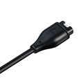 Tactical Garmin Fenix 6 USB Latauskaapeli - 0.5m - Musta