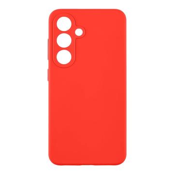 Samsung Galaxy S25 Tactical Velvet Smoothie Suojakotelo - Punainen