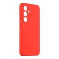 Samsung Galaxy S25 Tactical Velvet Smoothie Suojakotelo - Punainen