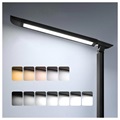 TaoTronics TT-DL13 LED Pöytälamppu USB-Laturilla - Musta