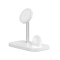 Tech-Protect A22 3-in-1 langaton laturi 15W - MagSafe-yhteensopiva - Valkoinen