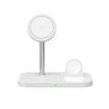 Tech-Protect A22 3-in-1 langaton laturi 15W - MagSafe-yhteensopiva - Valkoinen