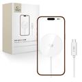 Tech-Protect A50 Fast MagSafe -laturi 25W/Qi2.2 - valkoinen