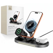 Tech-Protect A51 ArcticBoost 3-in-1 MagSafe -laturi aktiivisella jäähdytyksellä - 25W Qi 2.2