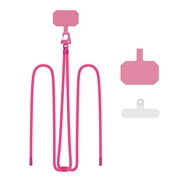 Tech-Protect C5S CrossBody älypuhelimen hihna - Neonpinkki