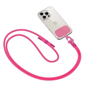 Tech-Protect C5S CrossBody älypuhelimen hihna - Neonpinkki