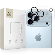iPhone 17 Pro Max Tech-Protect Cam Fit+ karkaistu lasinen kamerasuoja - kirkas