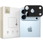 iPhone 17 Pro Tech-Protect Camfull Fit+ kameran objektiivin suojus - Musta