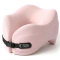 Tech-Protect ComfortRest -matkakaulatyyny - vaaleanpunainen